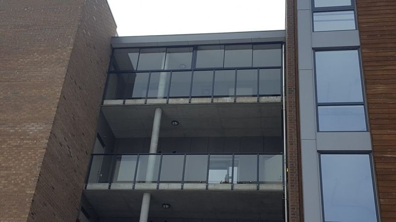 Levegg i glass / Living wall in glass