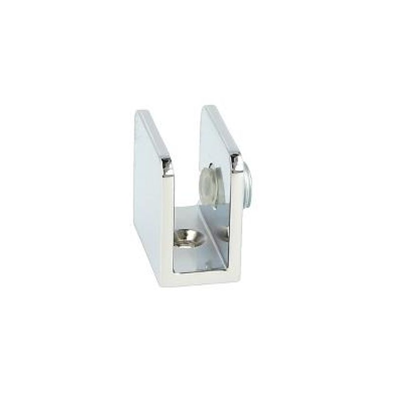 Hyllestøtte blank krom
